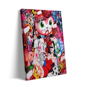 pop art canvas