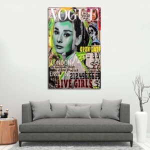 pop art canvas
