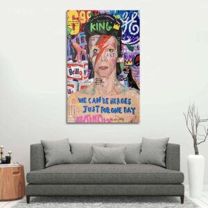 pop art canvas
