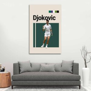 djokovic canvas