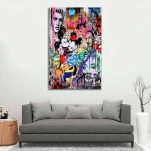 pop art canvas
