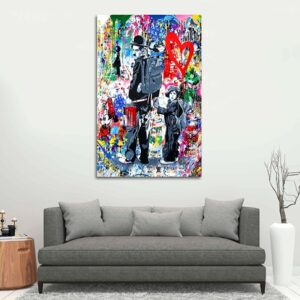 pop art canvas