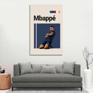 mbappé canvas