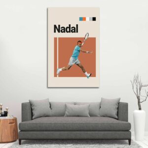 rafael nadal canvas