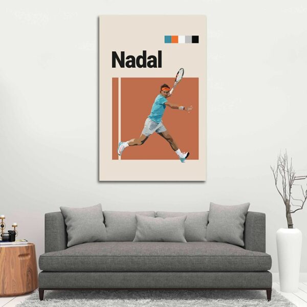 rafael nadal canvas