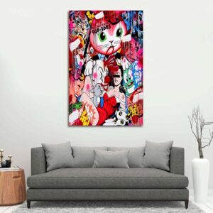 pop art canvas
