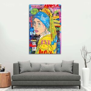 pop art canvas