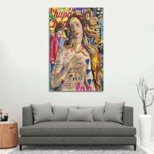pop art canvas