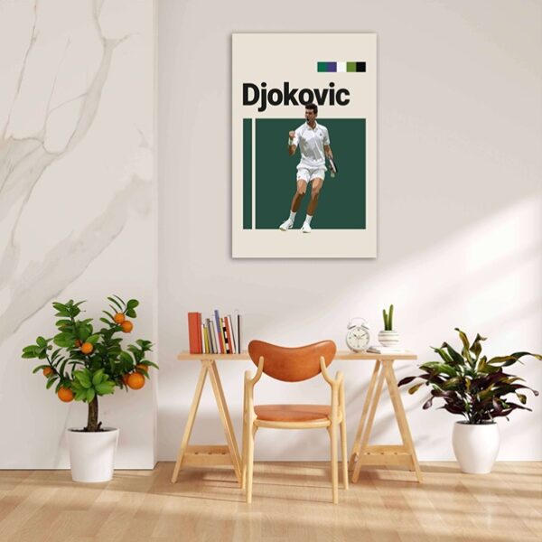 djokovic poster