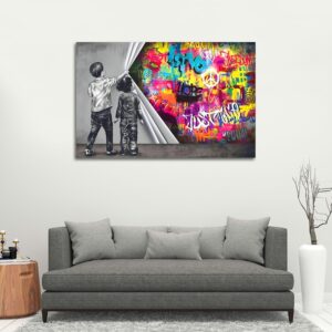 pop art canvas