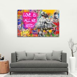 pop art canvas
