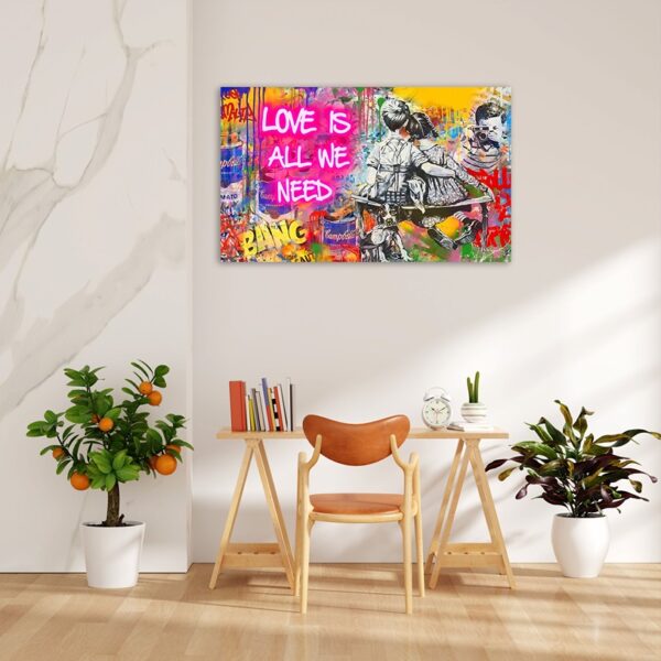 pop art canvas